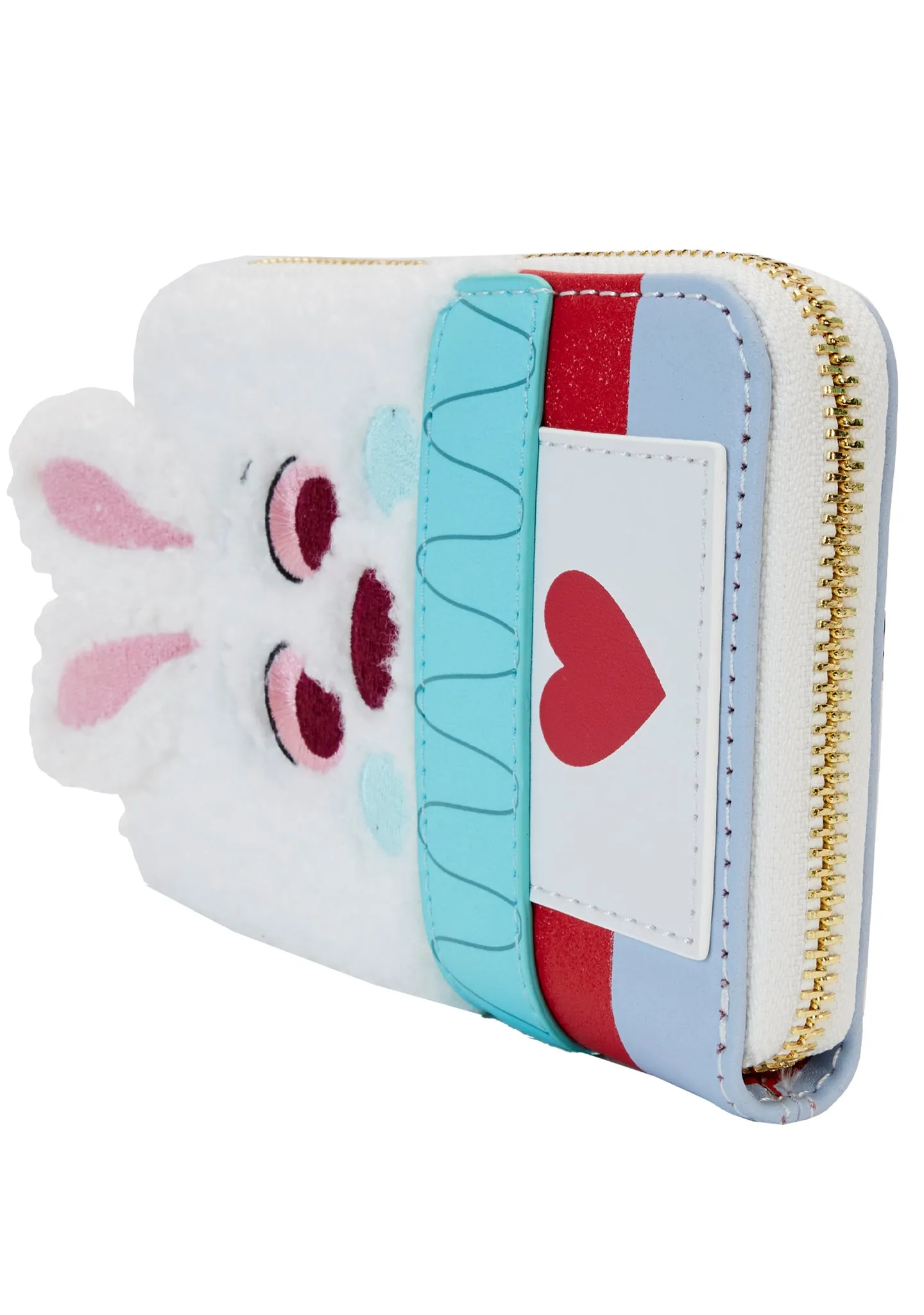 Disney Alice In Wonderland White Rabbit Cosplay Zip Wallet