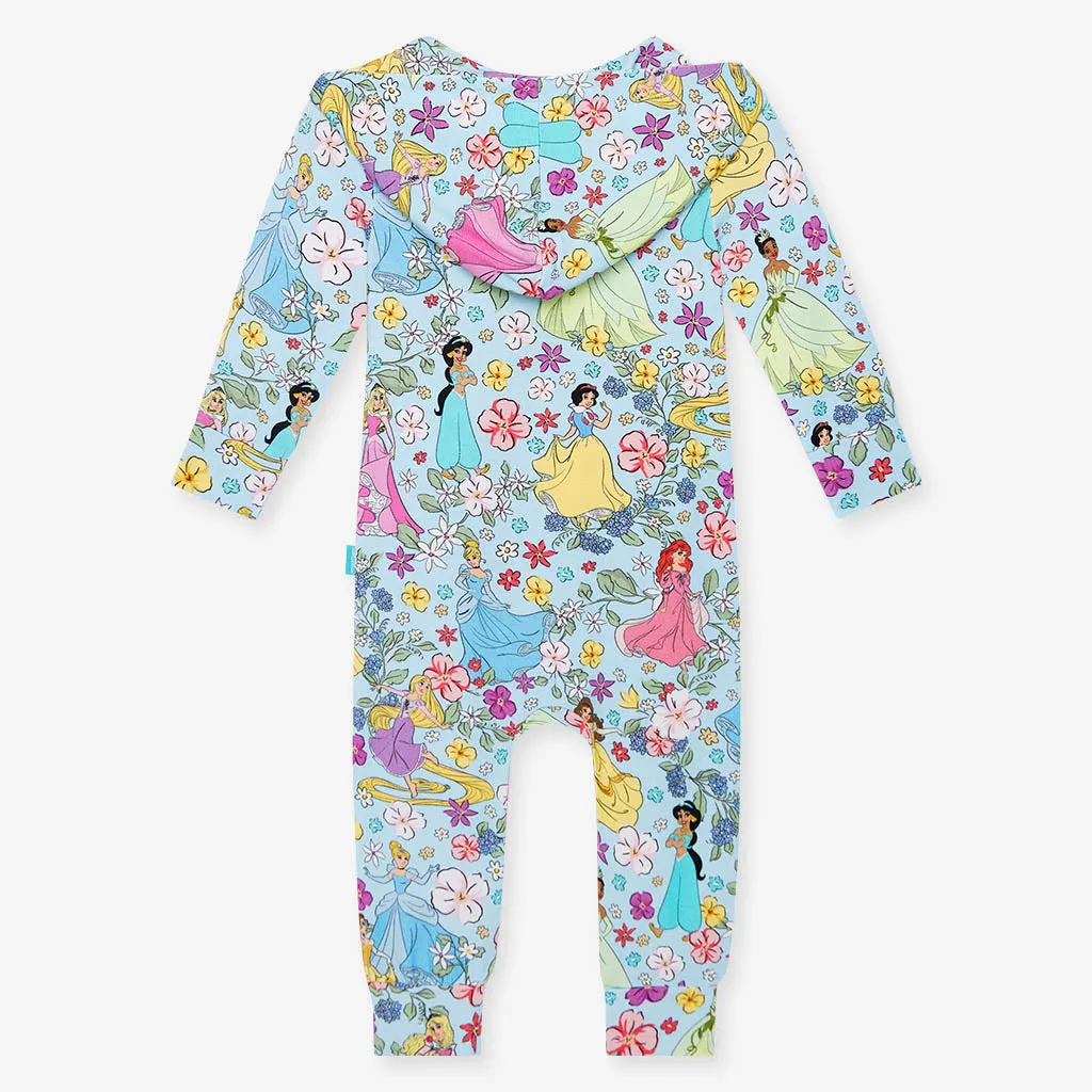 Disney Princesses French Terry Hooded Ruffle Romper