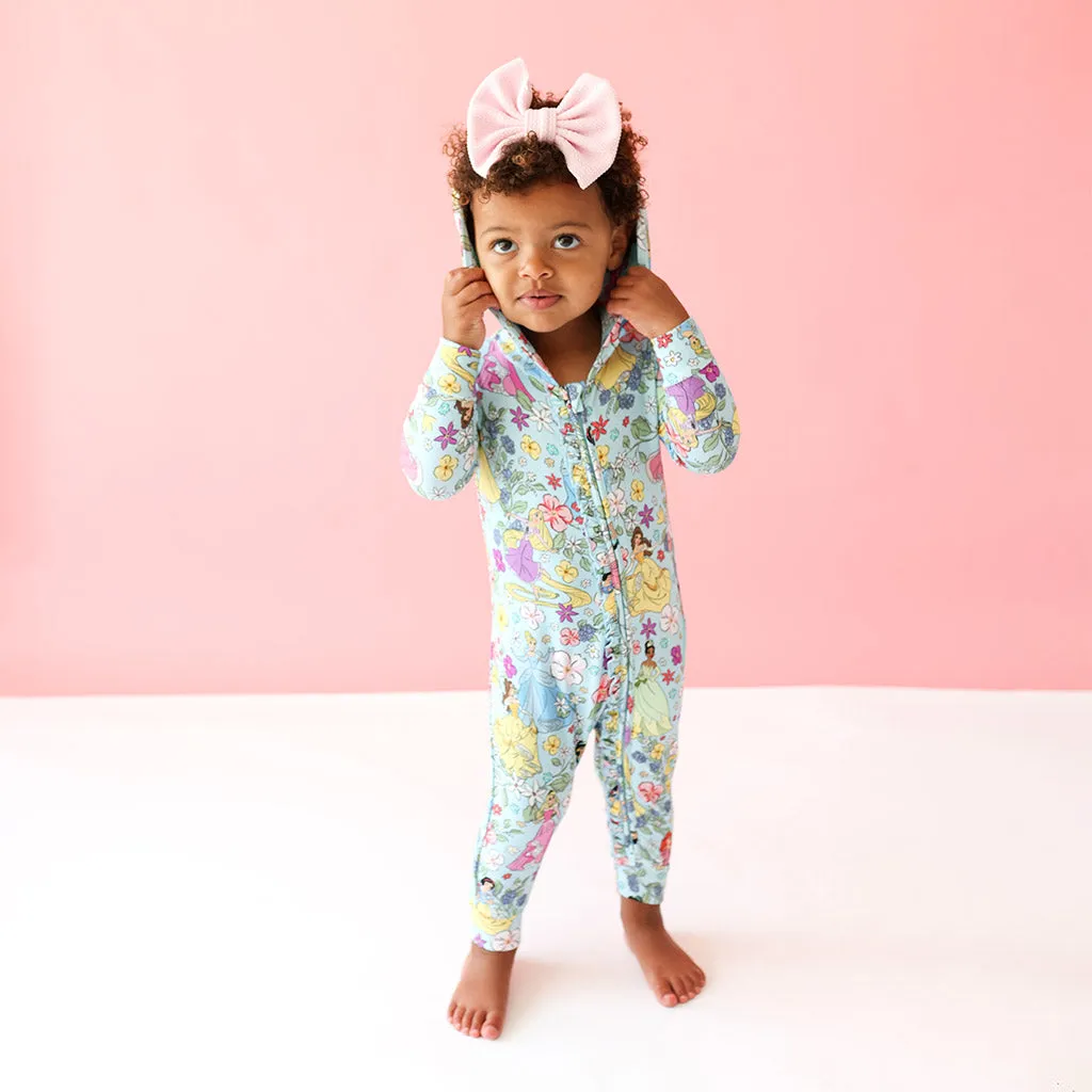 Disney Princesses French Terry Hooded Ruffle Romper