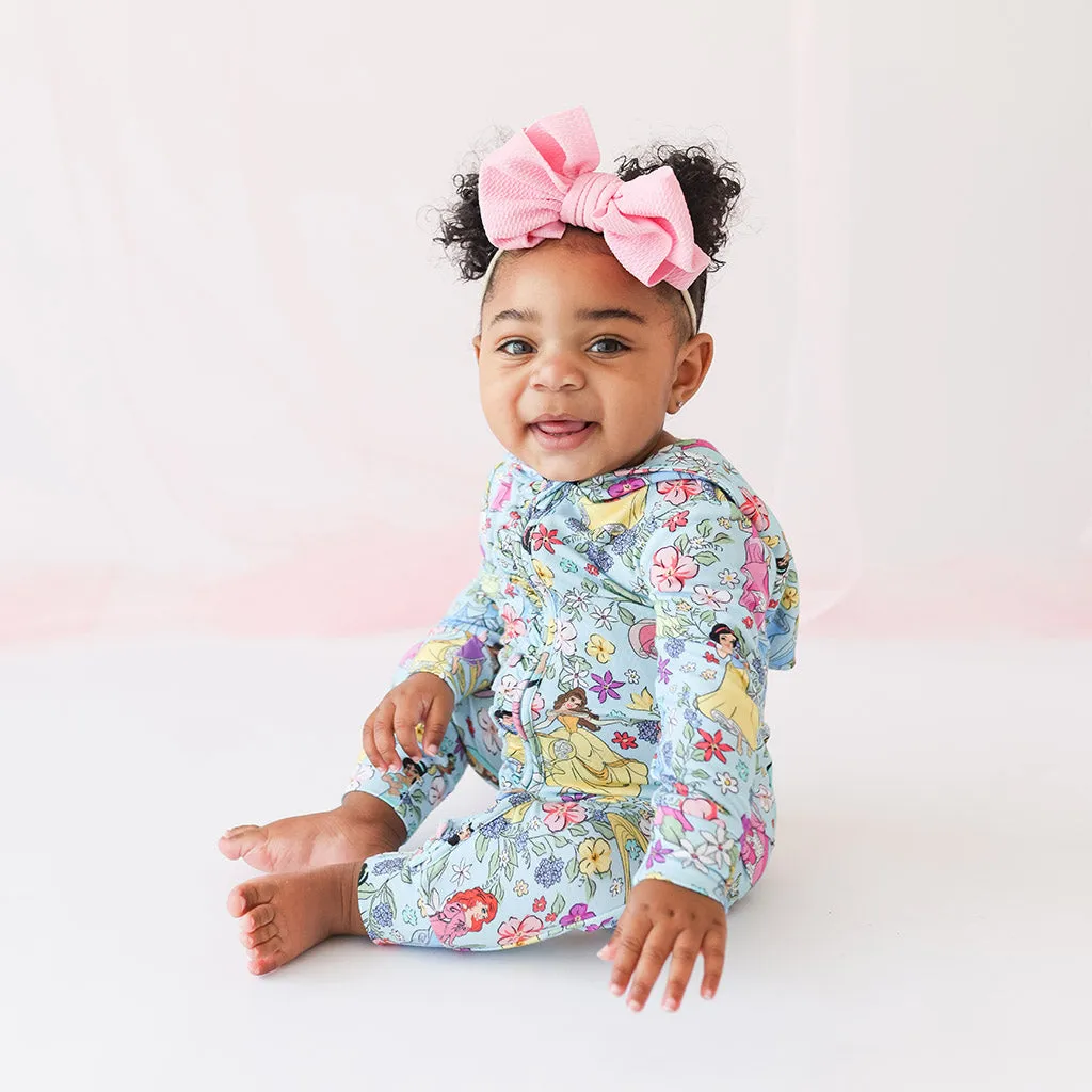 Disney Princesses French Terry Hooded Ruffle Romper