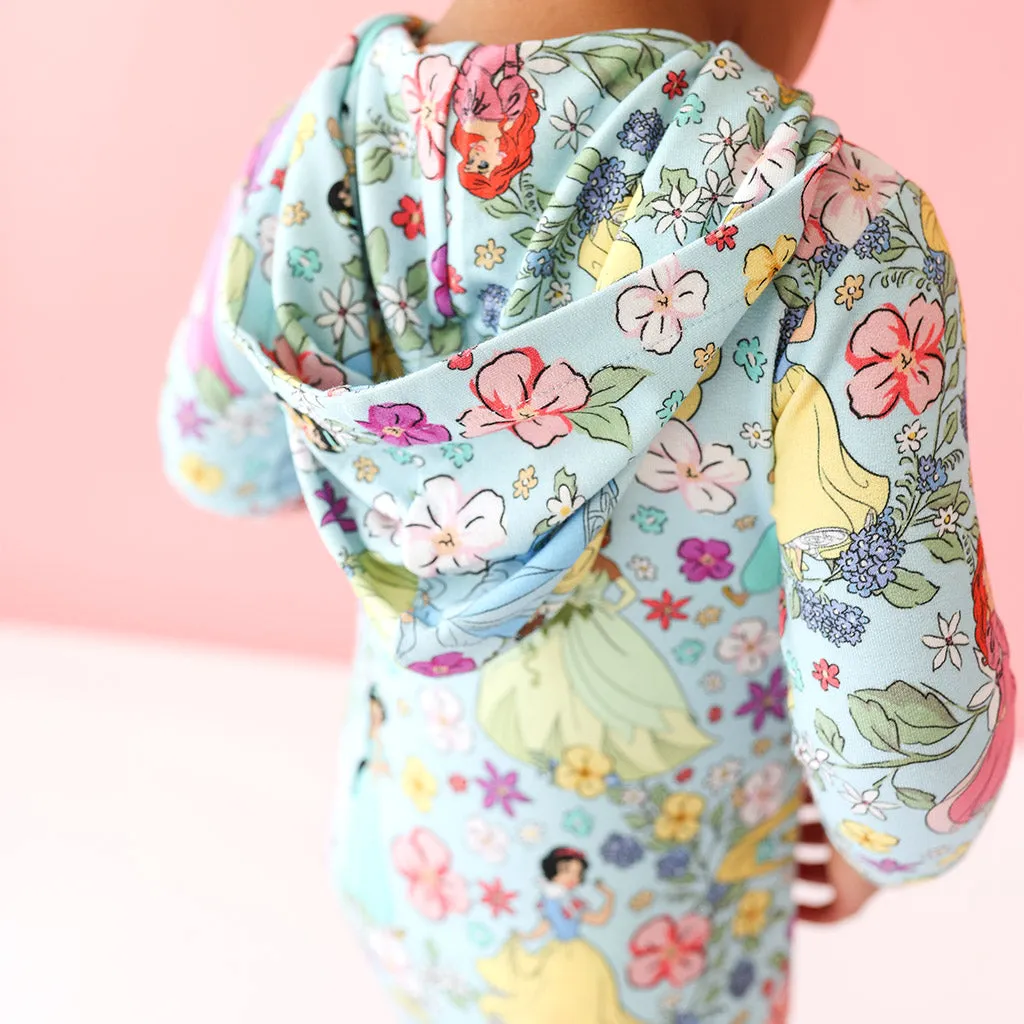 Disney Princesses French Terry Hooded Ruffle Romper
