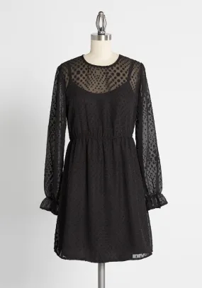 Dot Right Now Mini Dress