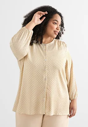 Dottie Fine Polka Dots Blouse