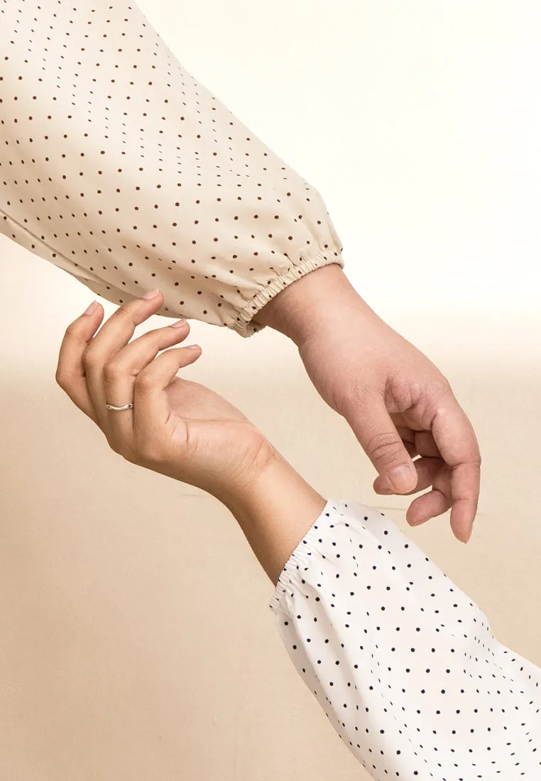 Dottie Fine Polka Dots Blouse