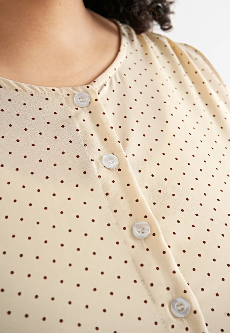 Dottie Fine Polka Dots Blouse