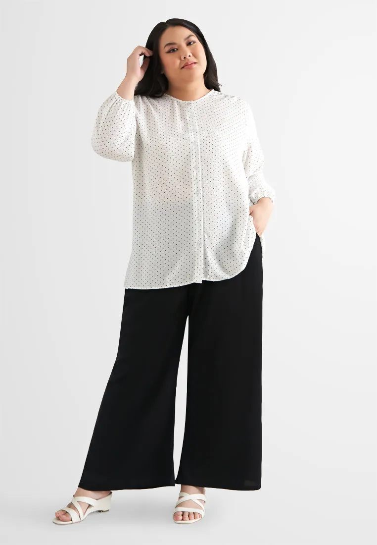 Dottie Fine Polka Dots Blouse
