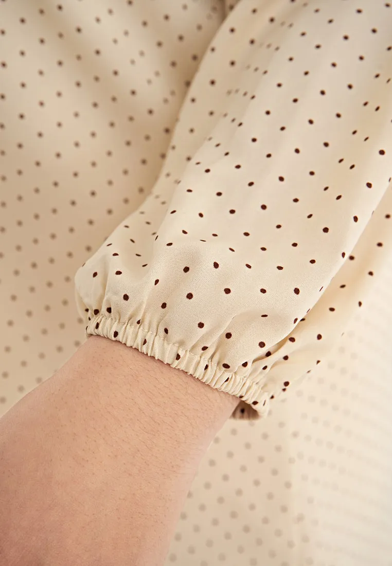 Dottie Fine Polka Dots Blouse