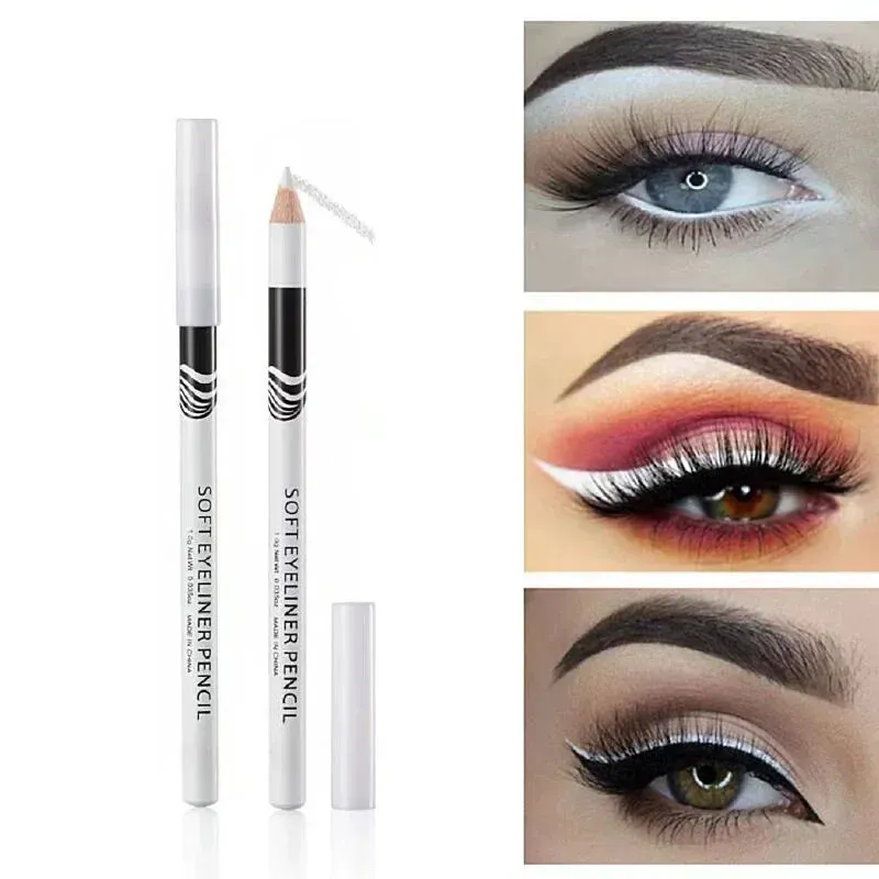 Double Color Glitter Eye Shadow Stick Pencil Eyeshadow Makeup Waterproof Bicolor Shimmer Lazy Cosmetics Beauty Makeup Tool