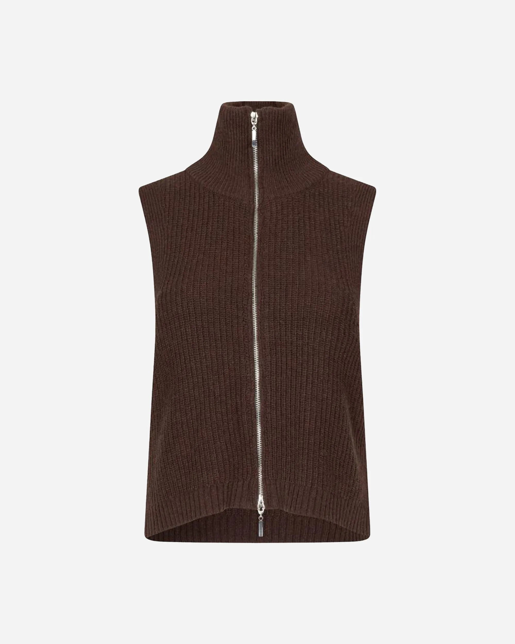 Fave Knit Zip Vest