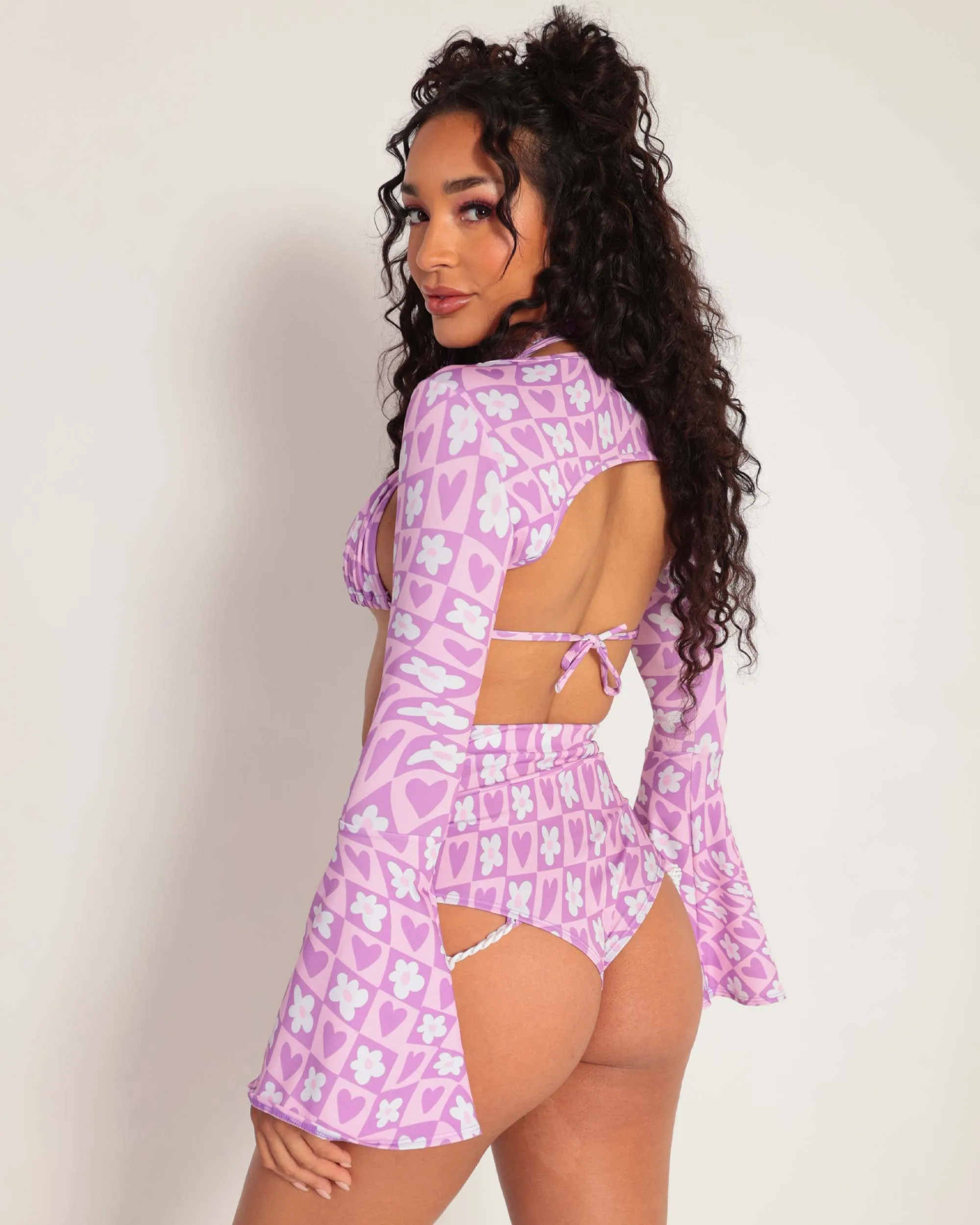 Floral Fields Ultra Crop Top
