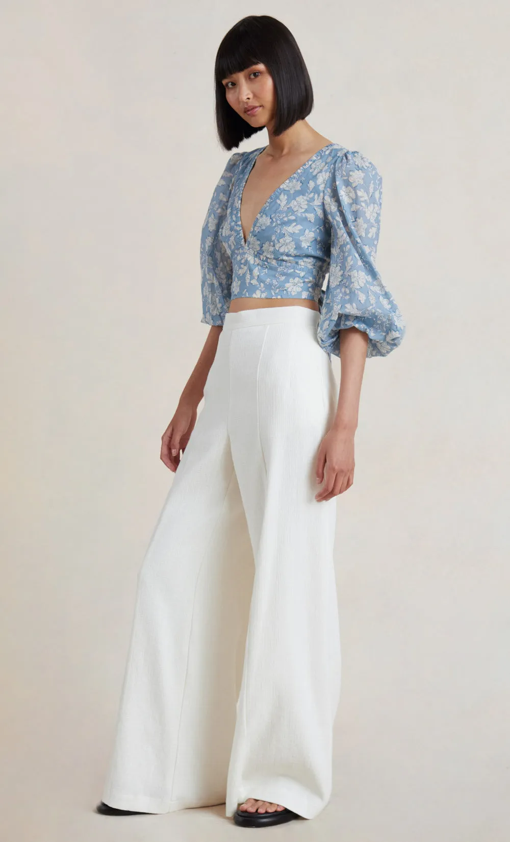 Floral Skies Crop Top