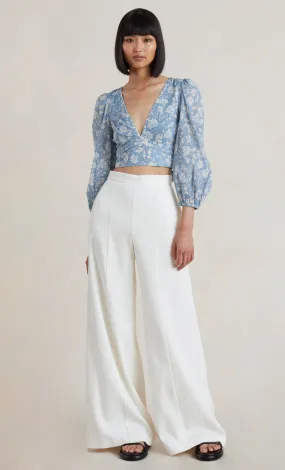 Floral Skies Crop Top