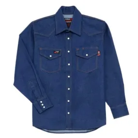 Forge FR Denim Snap Front Shirt #MFRSLD-002-DENIM