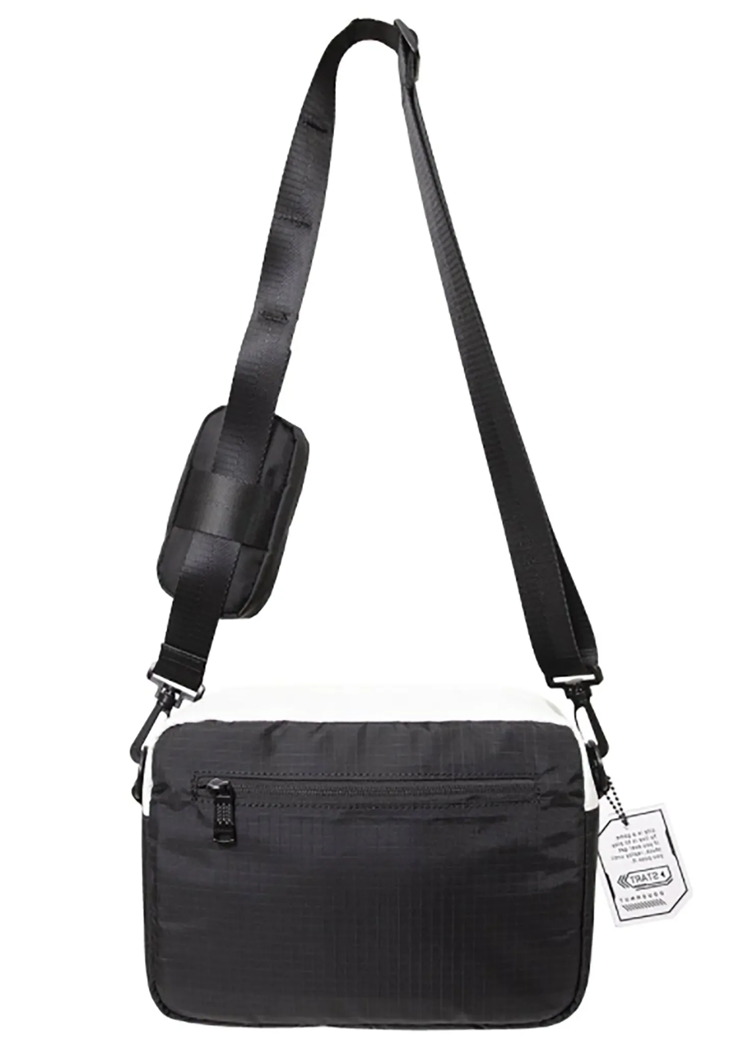 Gamescape Series Mission Crossbody Bag in White