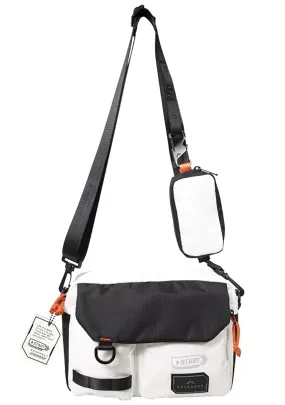 Gamescape Series Mission Crossbody Bag in White