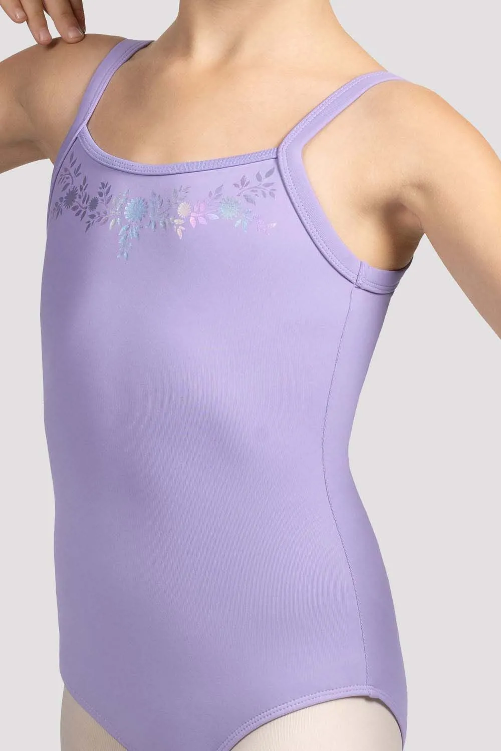 Girls Mirella Glow Girl Camisole Leotard