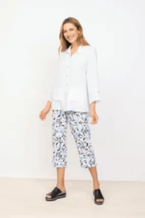 Habitat Sale, 30615 Hidden Pocket Swing Shirt, White 50% Off Regular Price