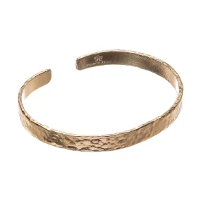 Hammered cuff