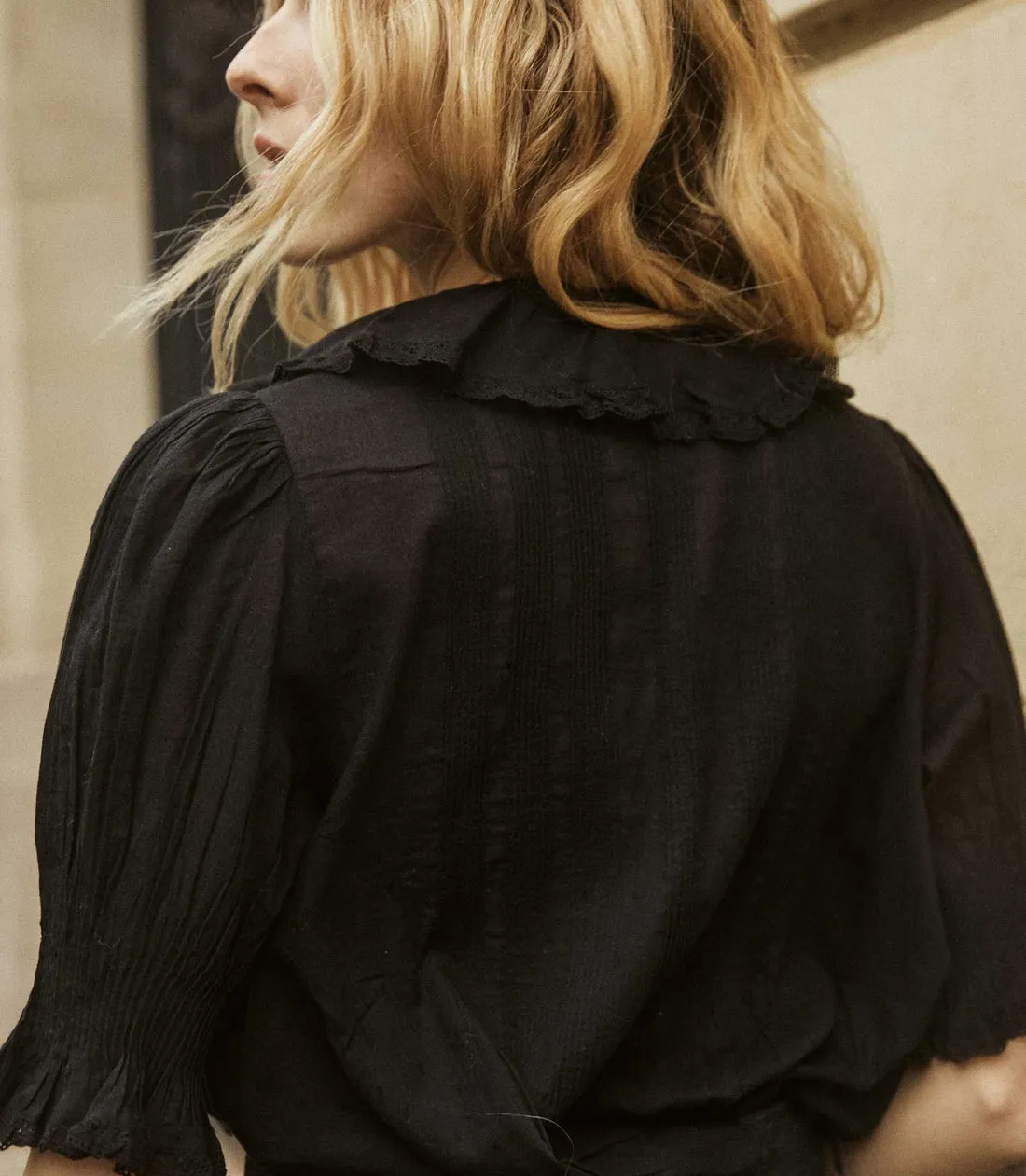 Henri Top Black