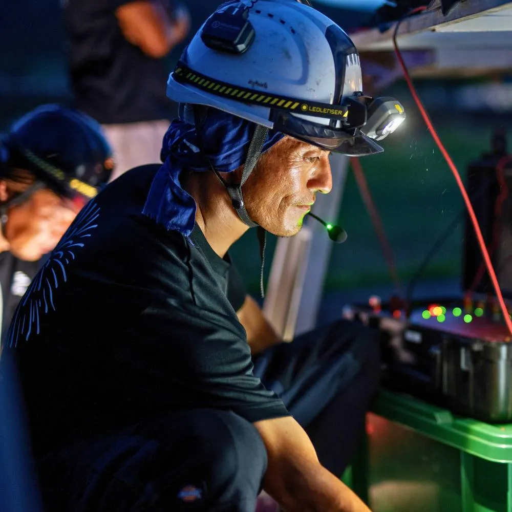 HF6R WORK Rechargeable Head Torch