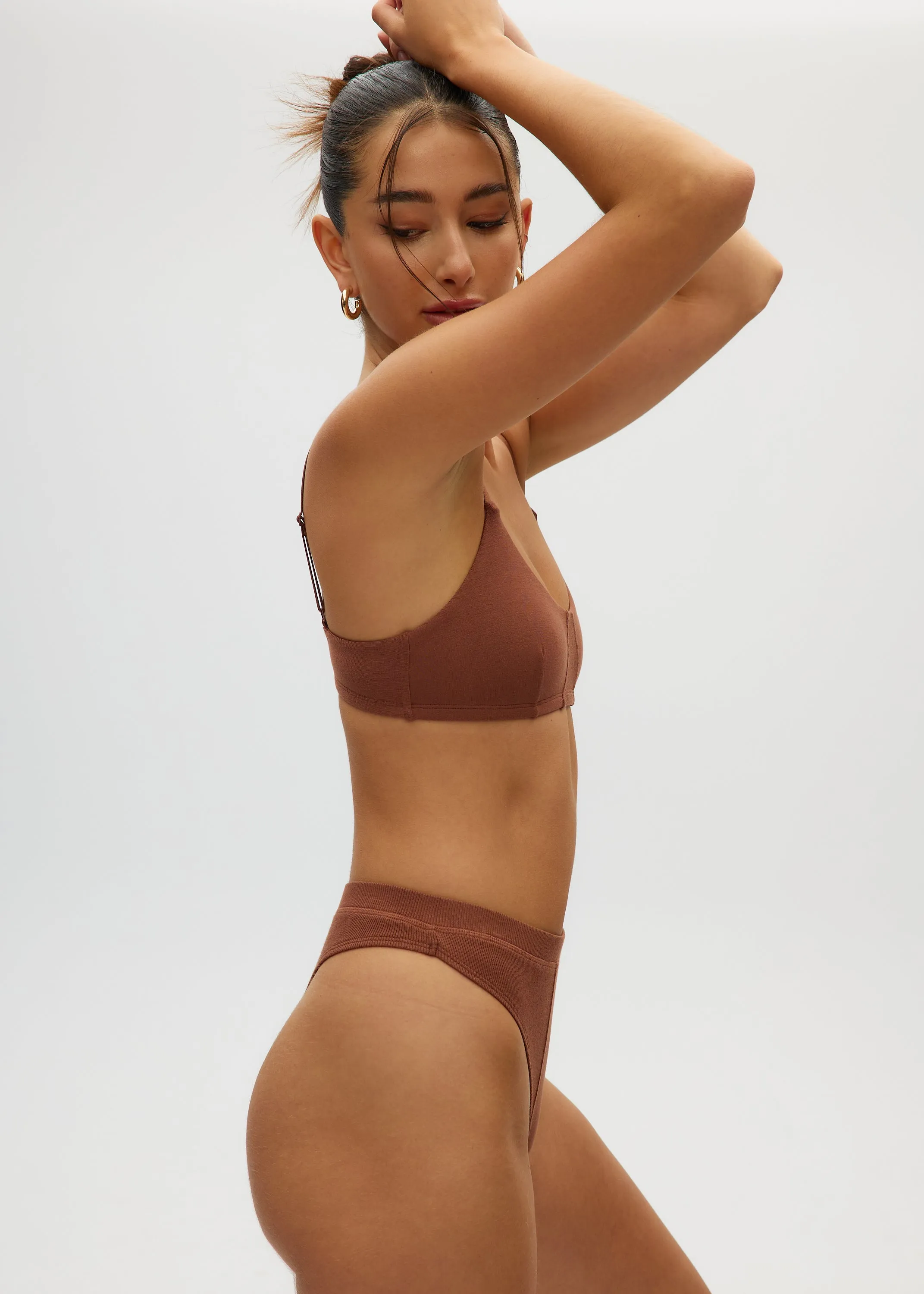 High Waisted Thong