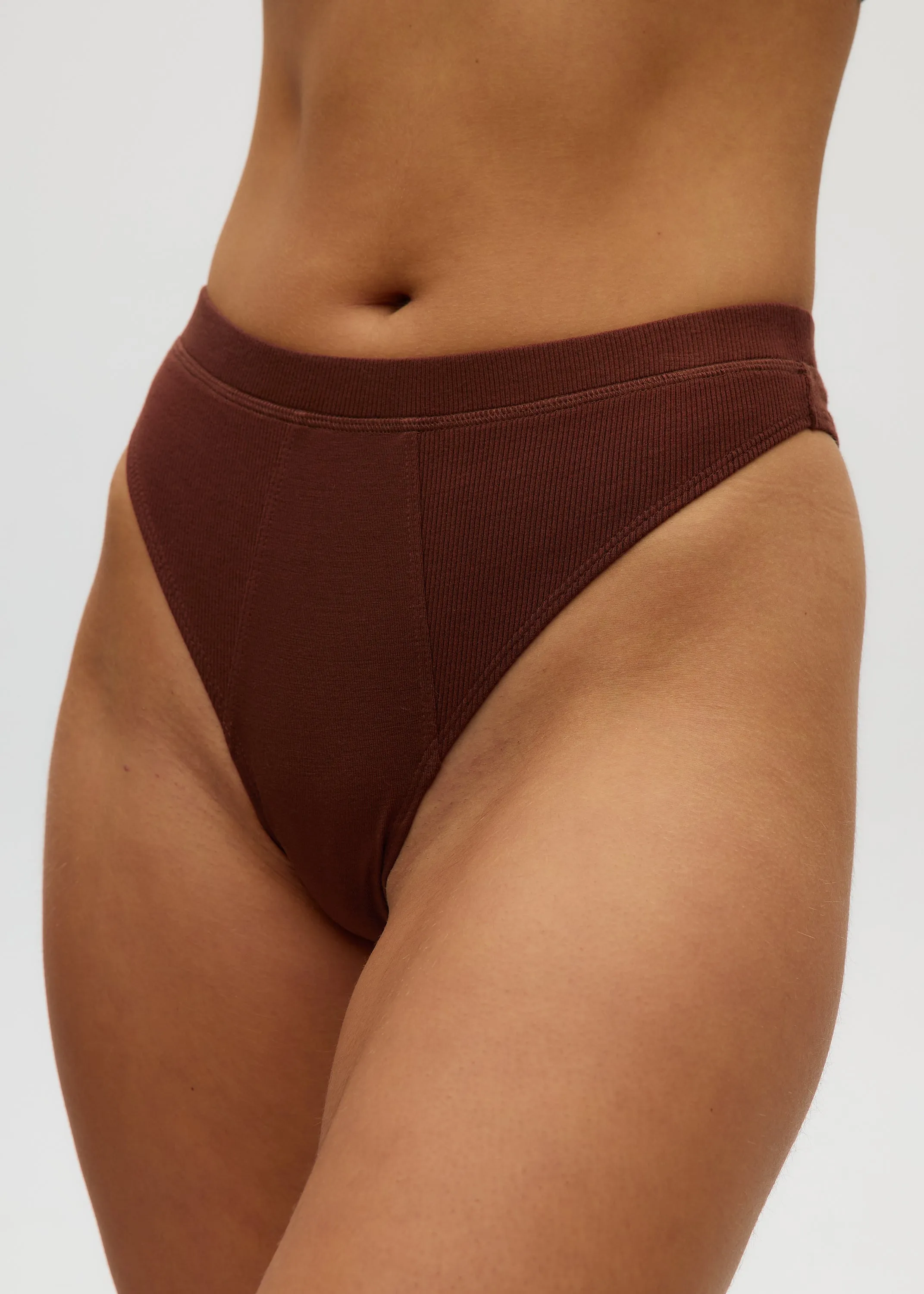 High Waisted Thong