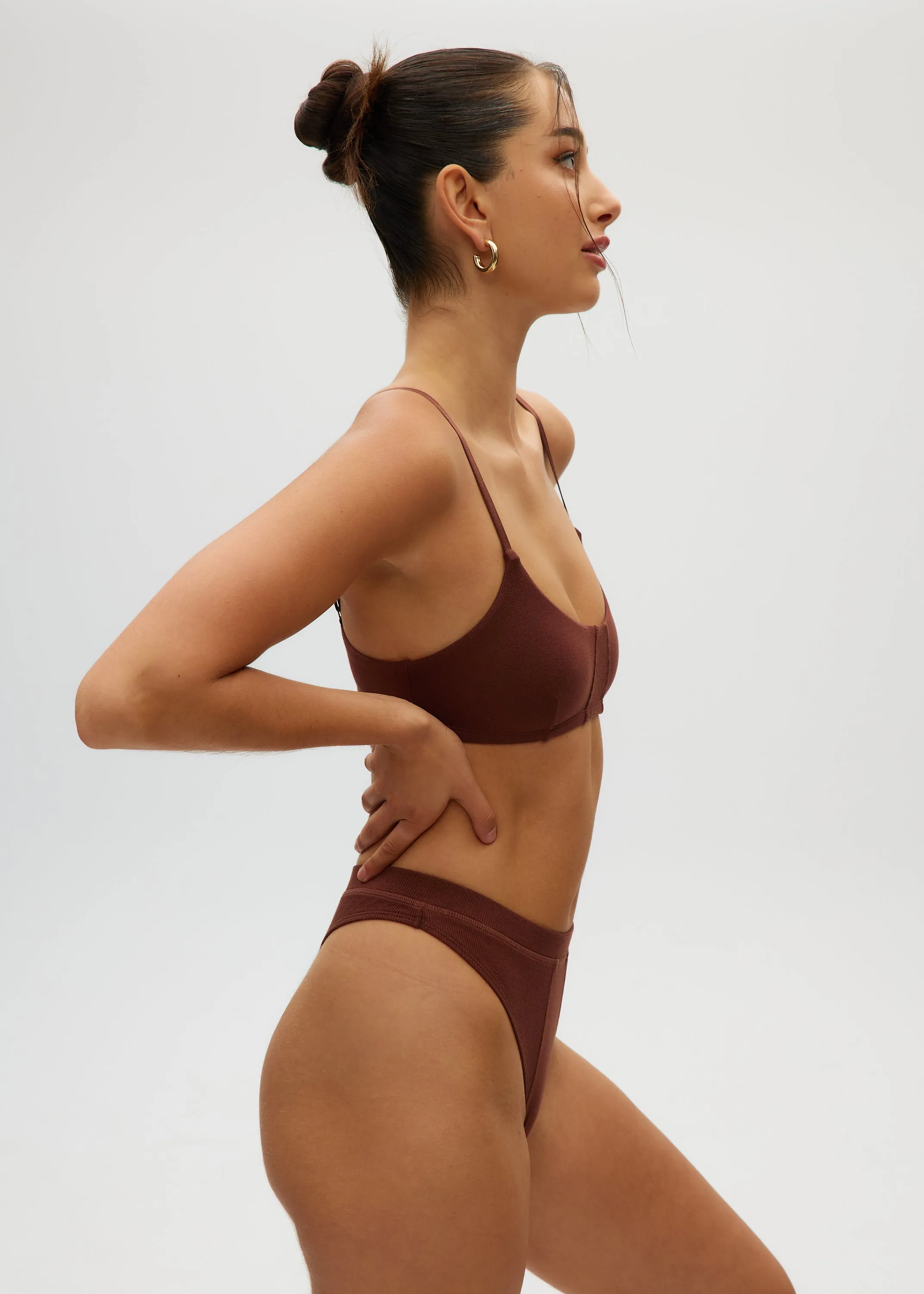 High Waisted Thong