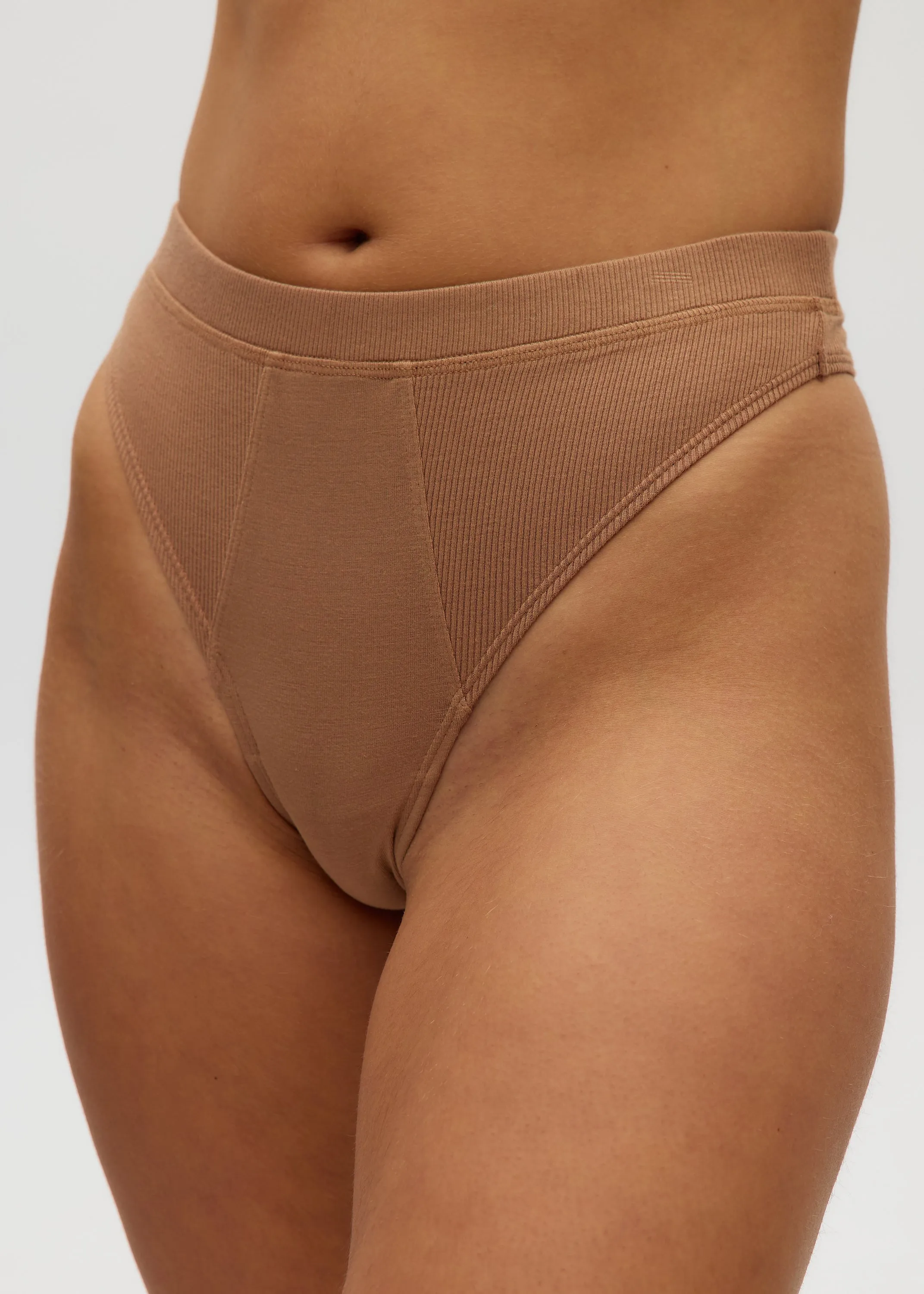 High Waisted Thong
