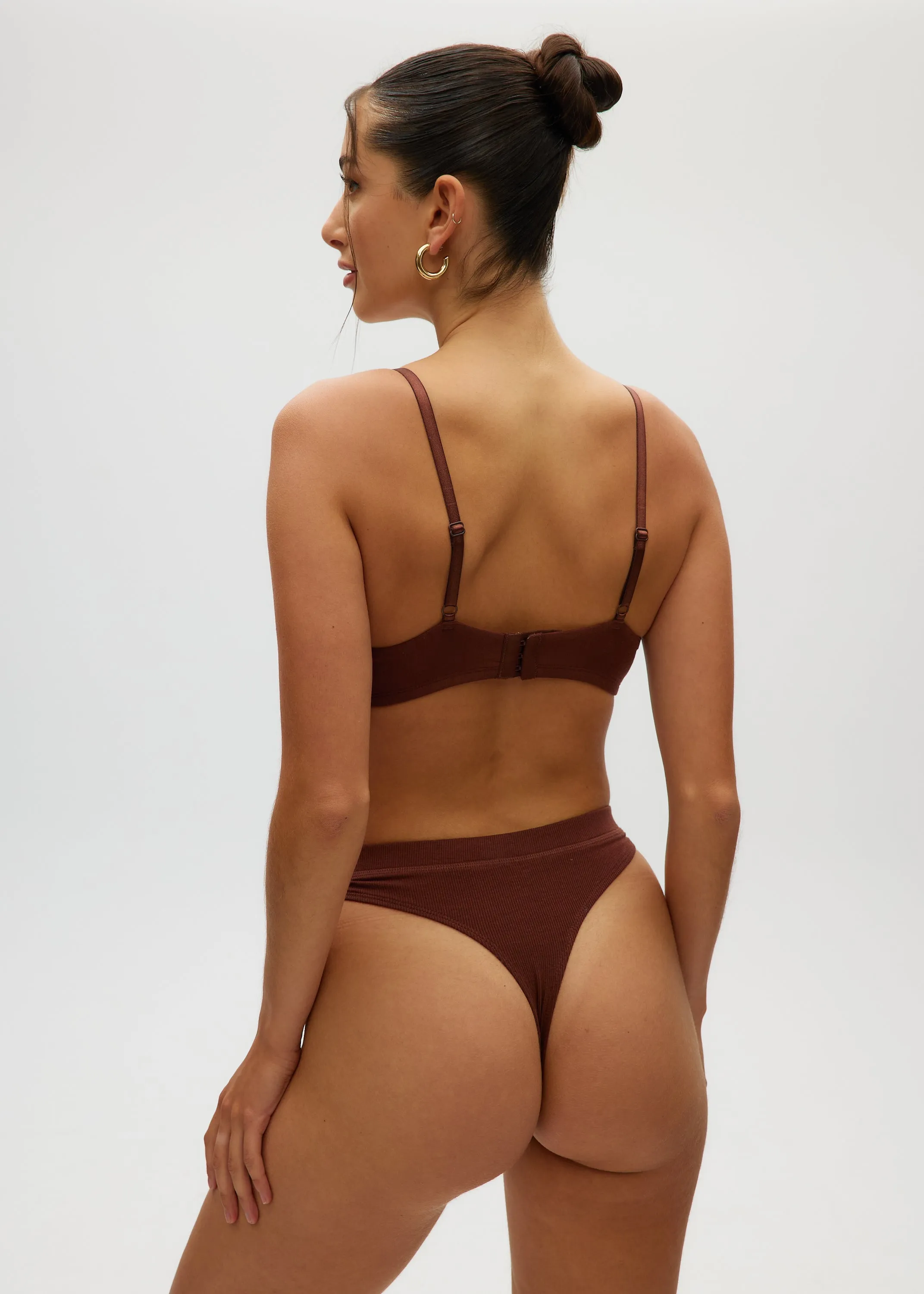 High Waisted Thong