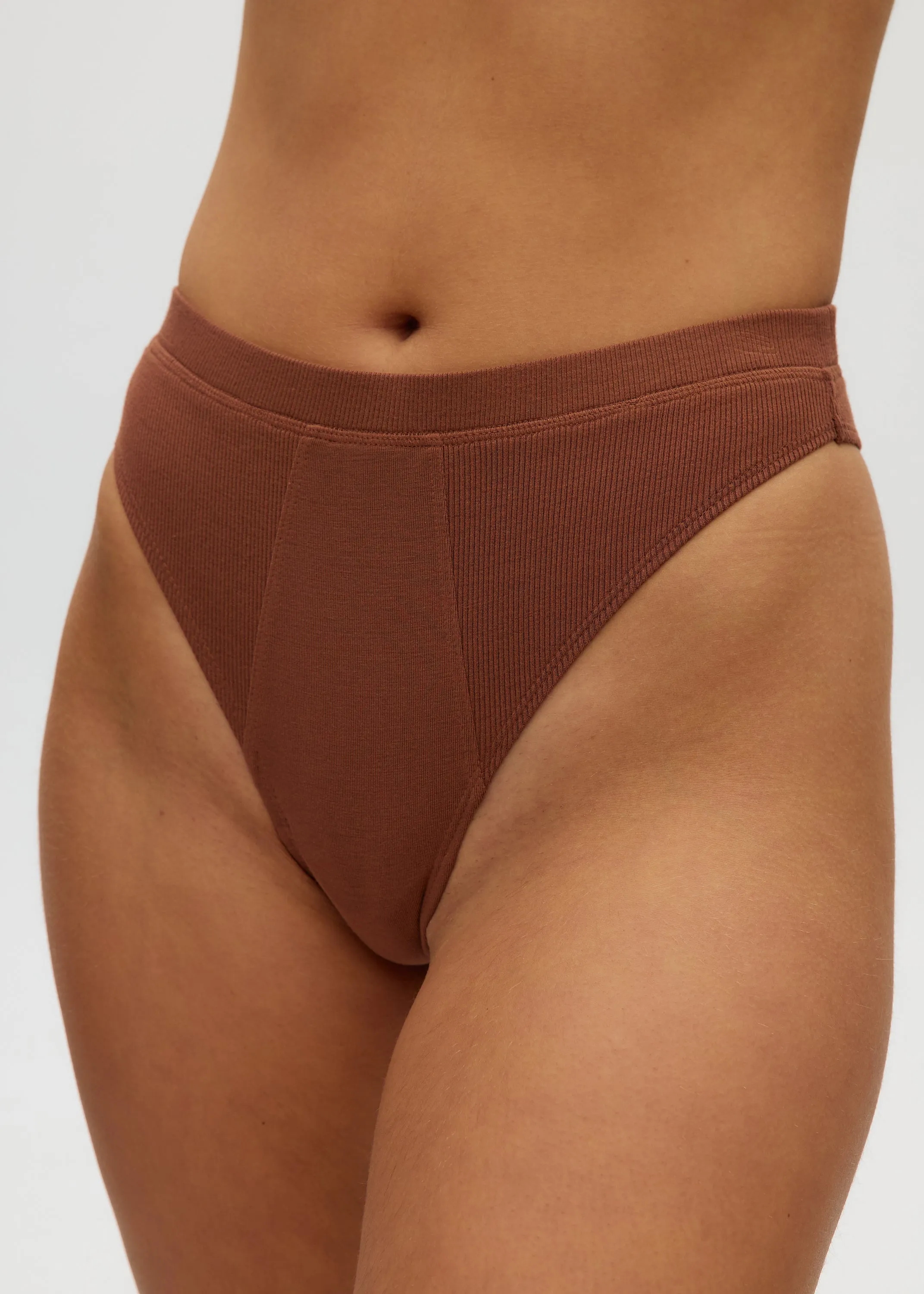 High Waisted Thong