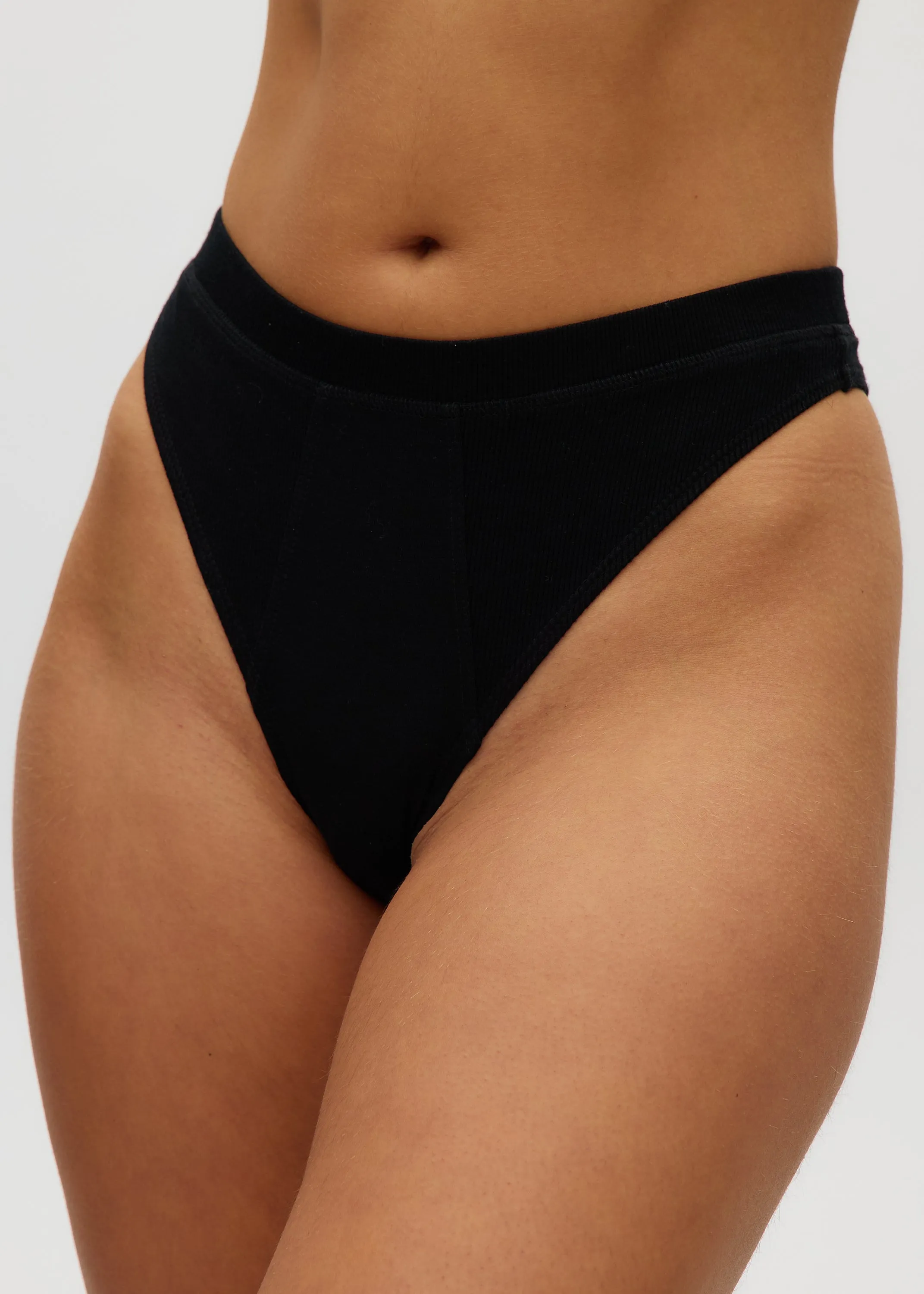 High Waisted Thong
