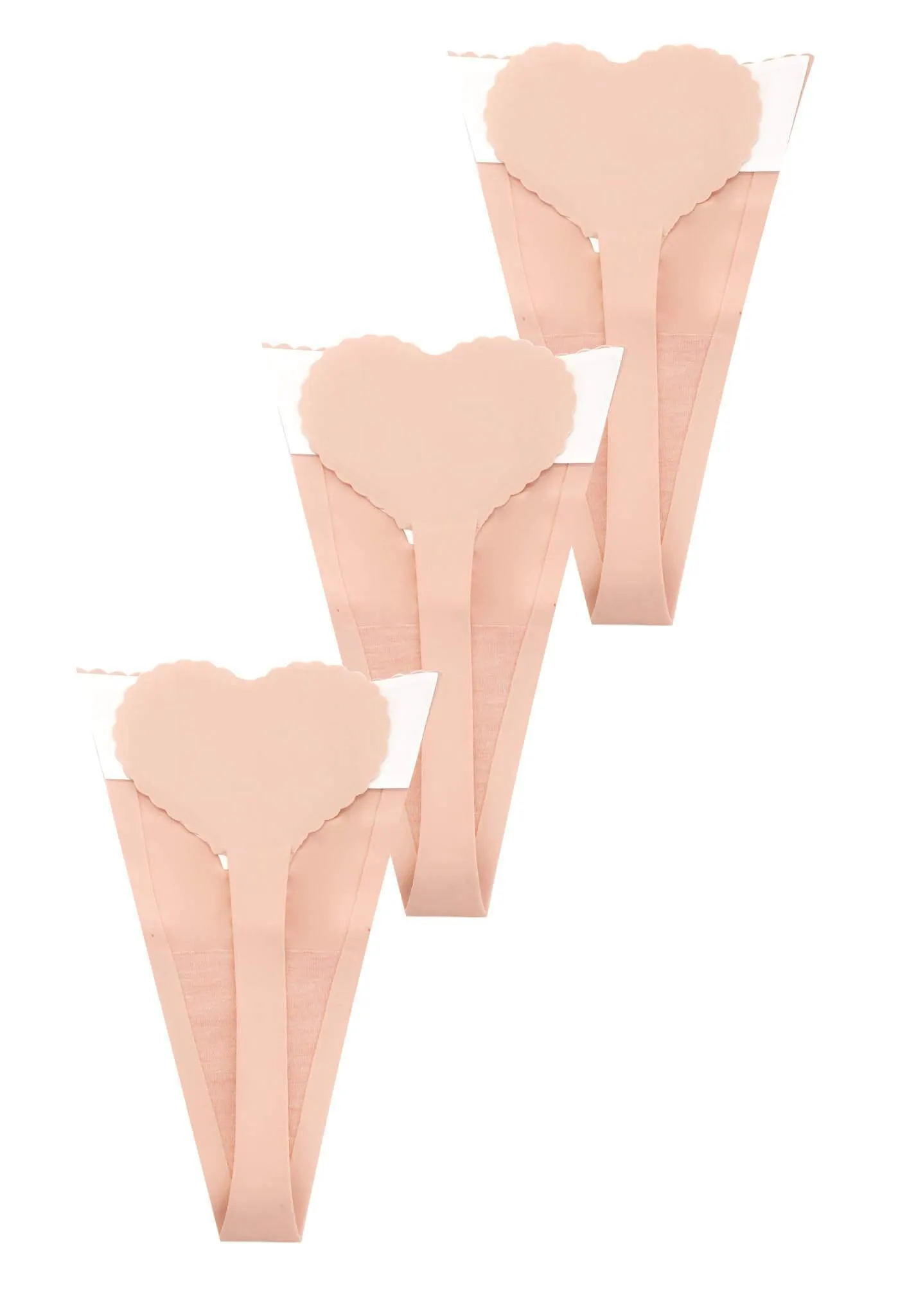 Invisible Strapless Stick On G String - 3 Pack