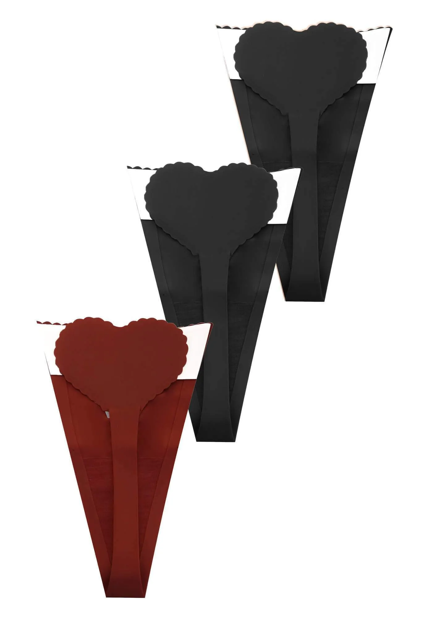 Invisible Strapless Stick On G String - 3 Pack