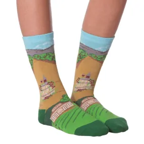 K Bell American Made Womens Winery Sock