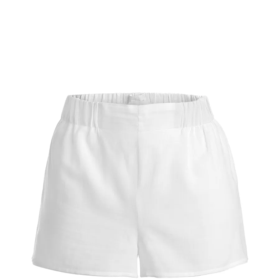 LIGHT COTTON SHORTS IN WHITE