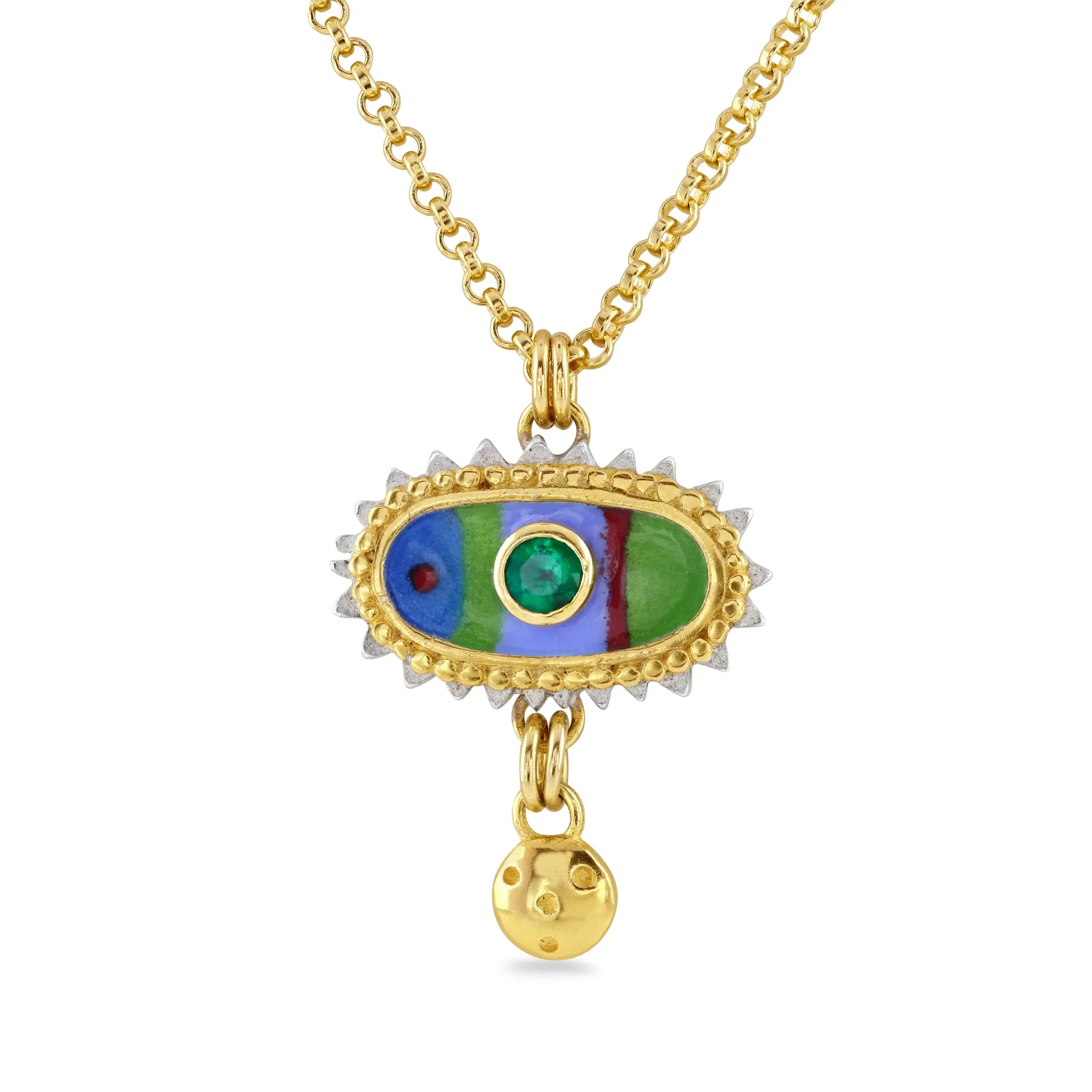 Limited Edition Emerald Kinship Amulet Necklace
