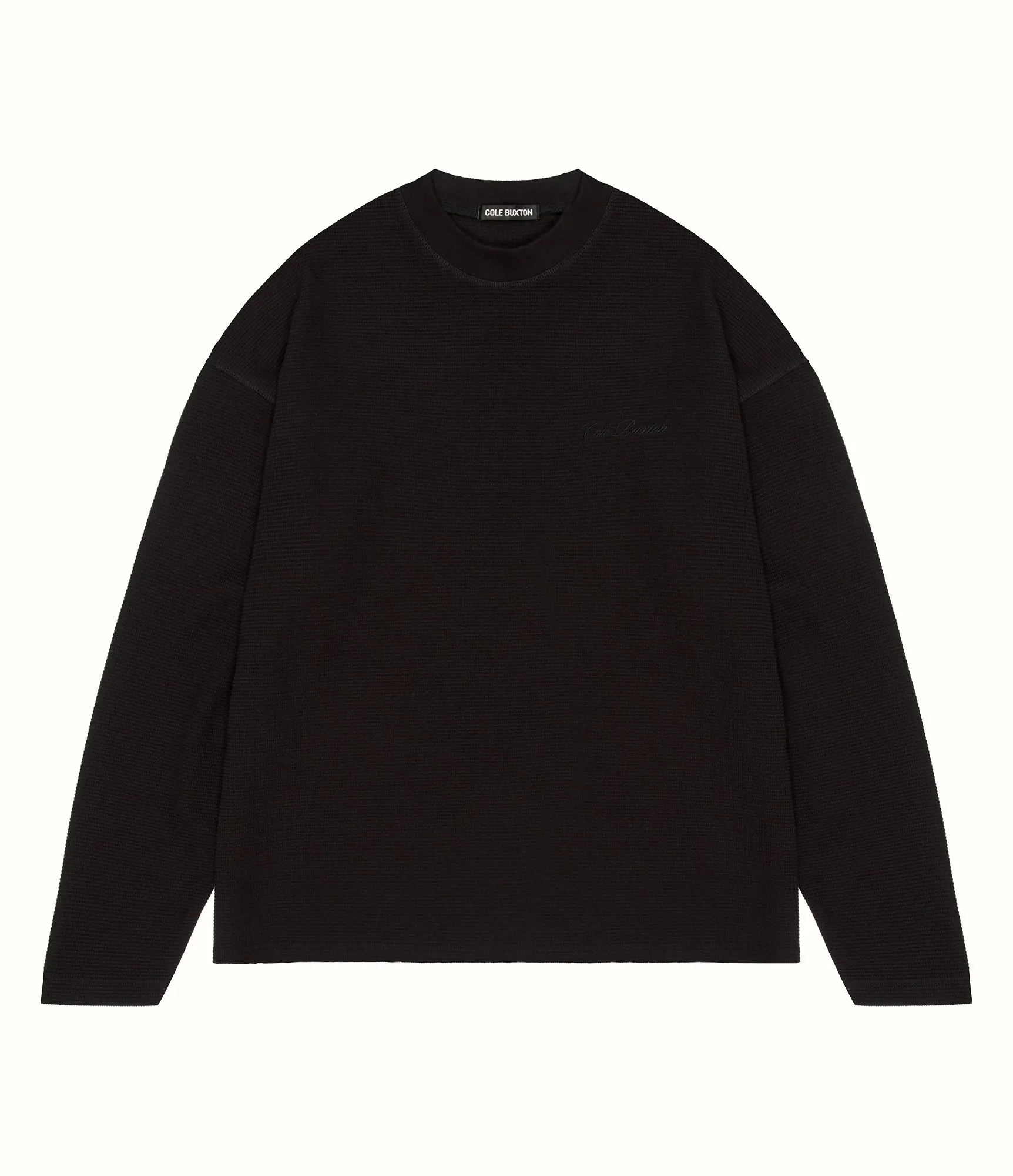 LONG SLEEVE WAFFLE T-SHIRT