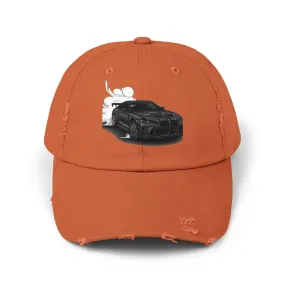 Men's & Women's  Distressed Cap - Cool Racer Design for Car Enthusiasts