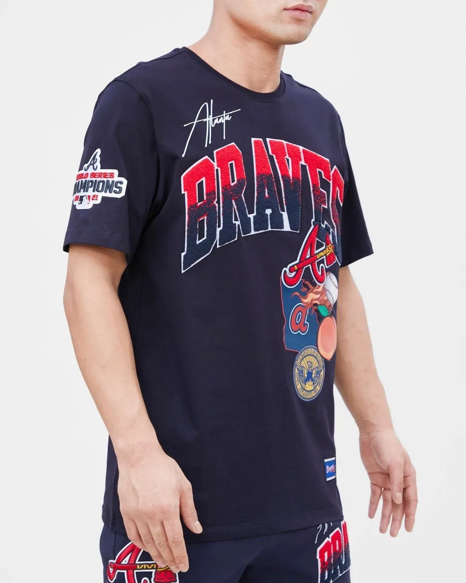MLB ATLANTA BRAVES HOMETOWN MEN'S TOP (MIDNIGHT NAVY)