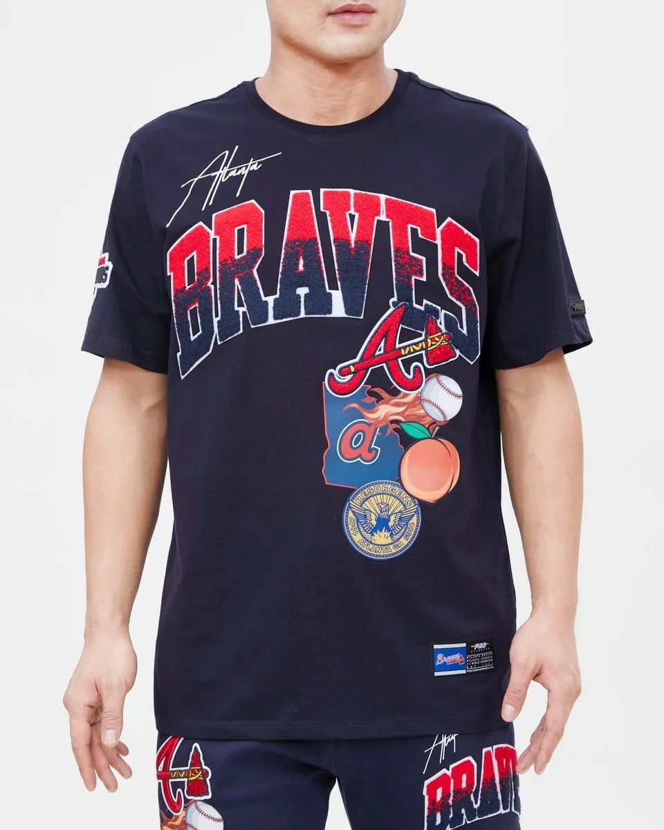 MLB ATLANTA BRAVES HOMETOWN MEN'S TOP (MIDNIGHT NAVY)