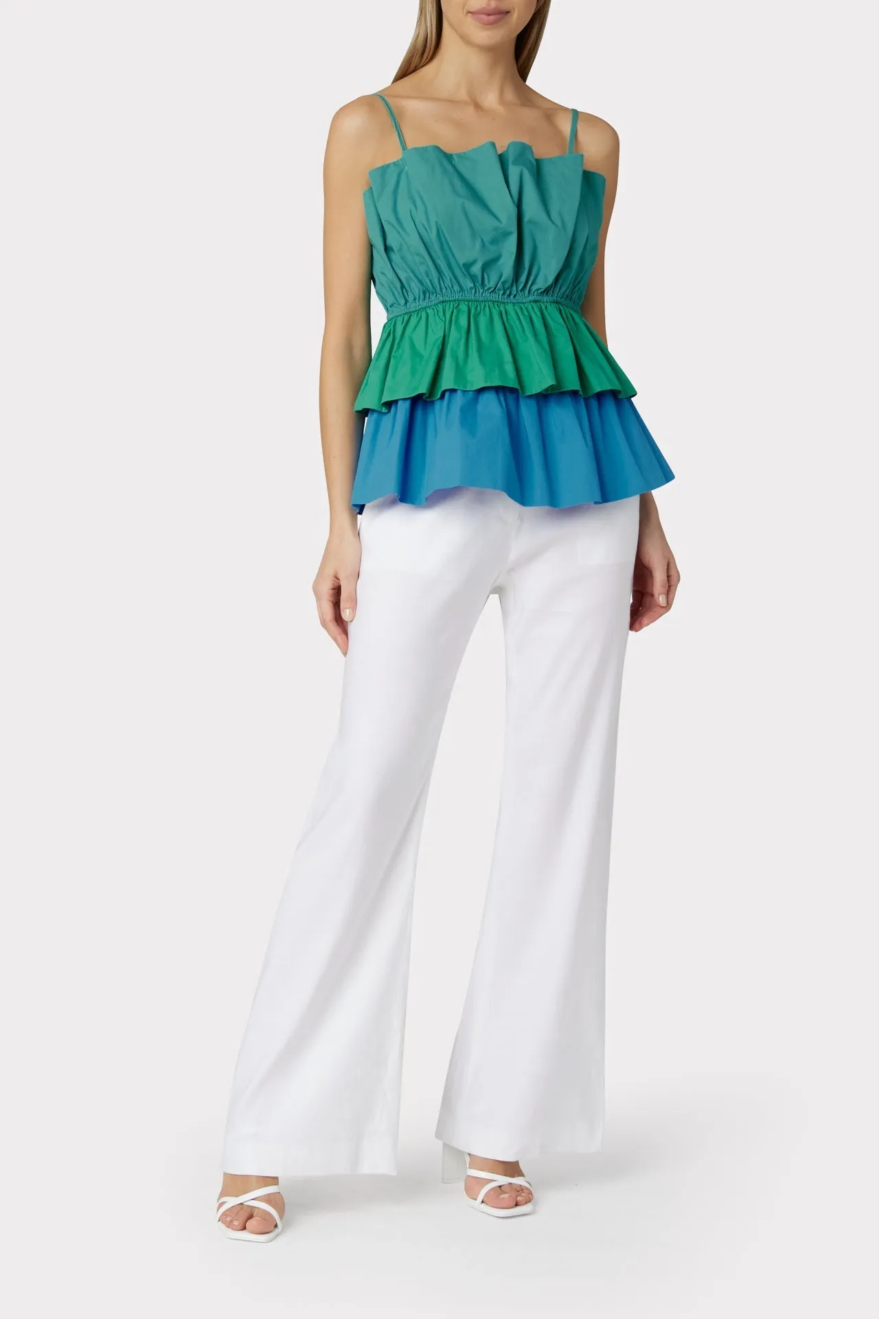 Naomi Poplin Top