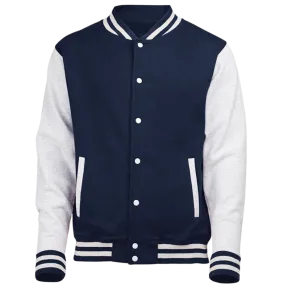 Navy Varsity Jacket