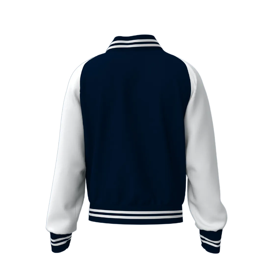 Navy Varsity Jacket