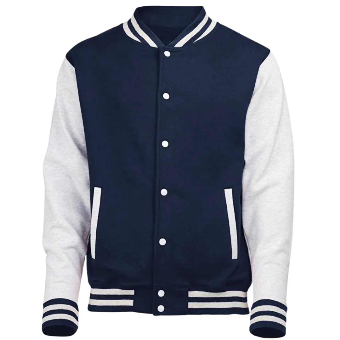 Navy Varsity Jacket