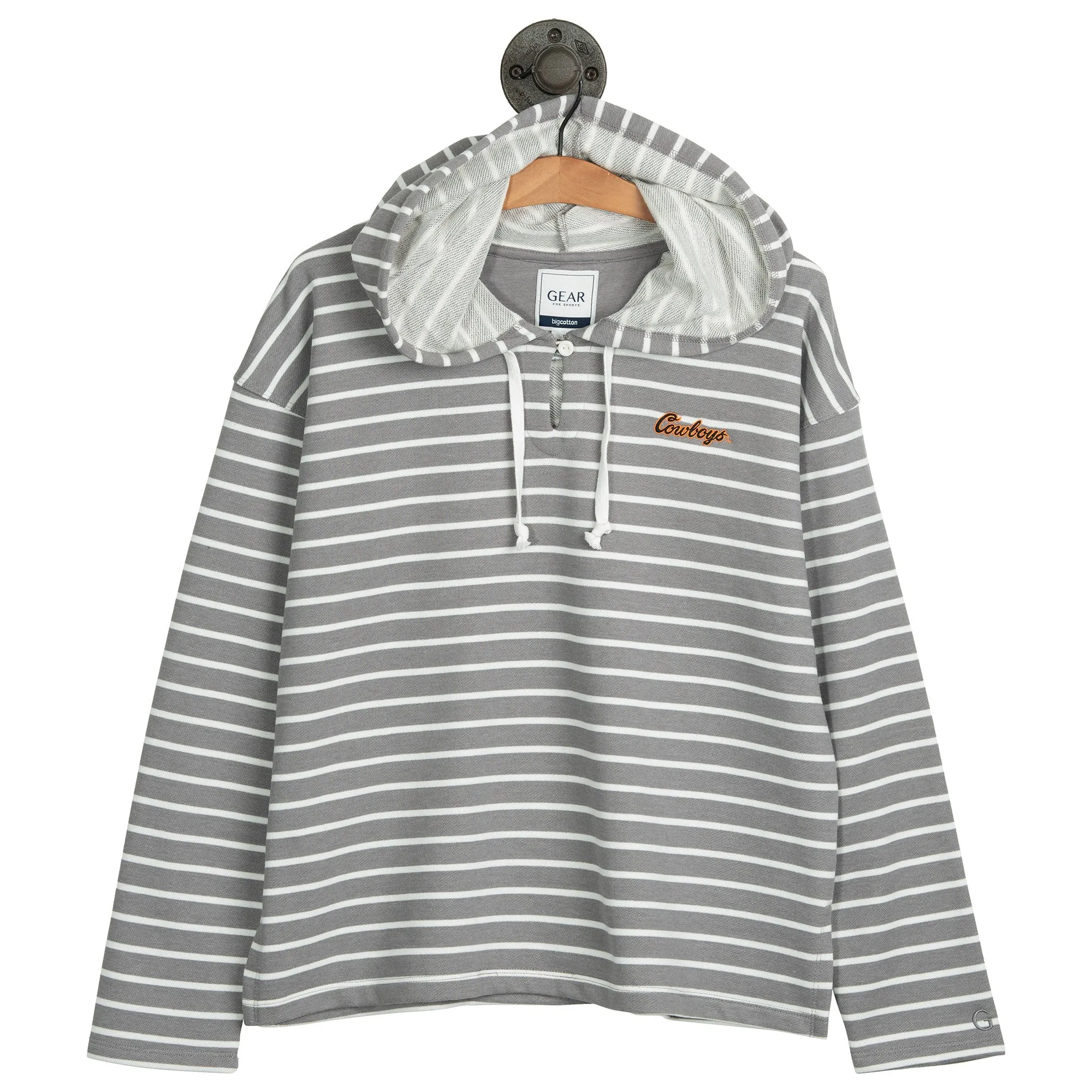 OSU LADIES STRIPED HOODIE - OSULSH