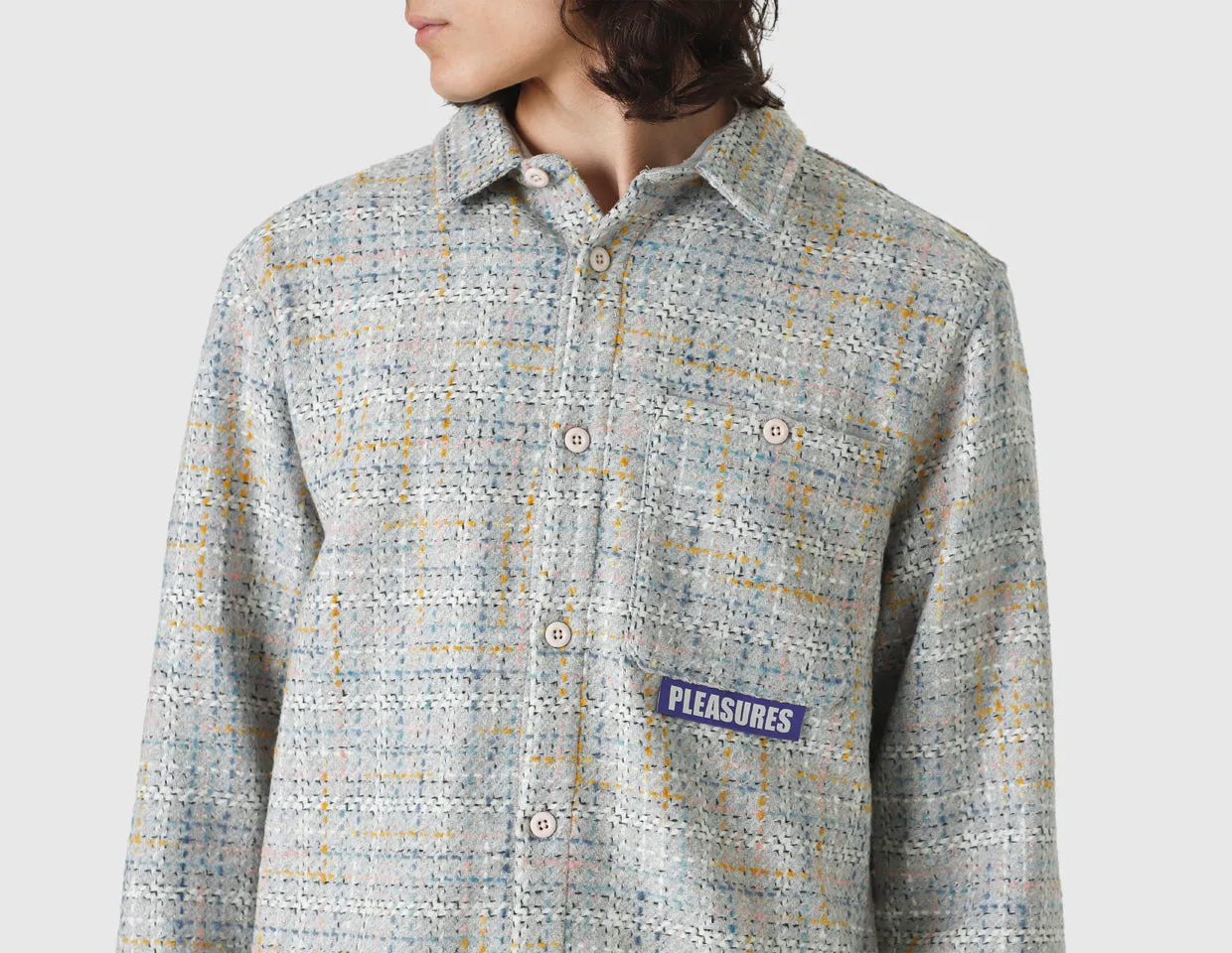 Pleasures Periodic Work Shirt / Grey