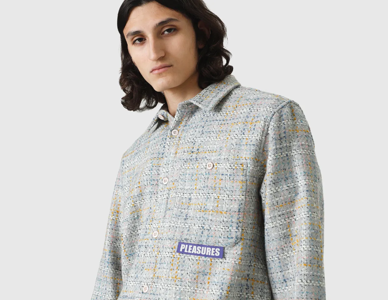 Pleasures Periodic Work Shirt / Grey