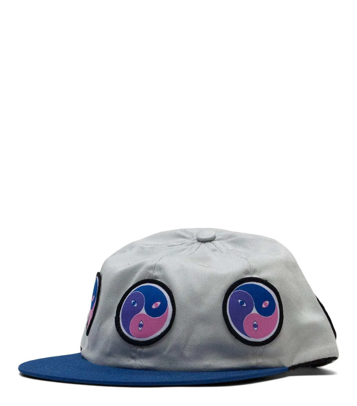 Real Bad Three Way Patch Cap Gray