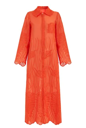 Recycled Alanis Kaftan - Orange