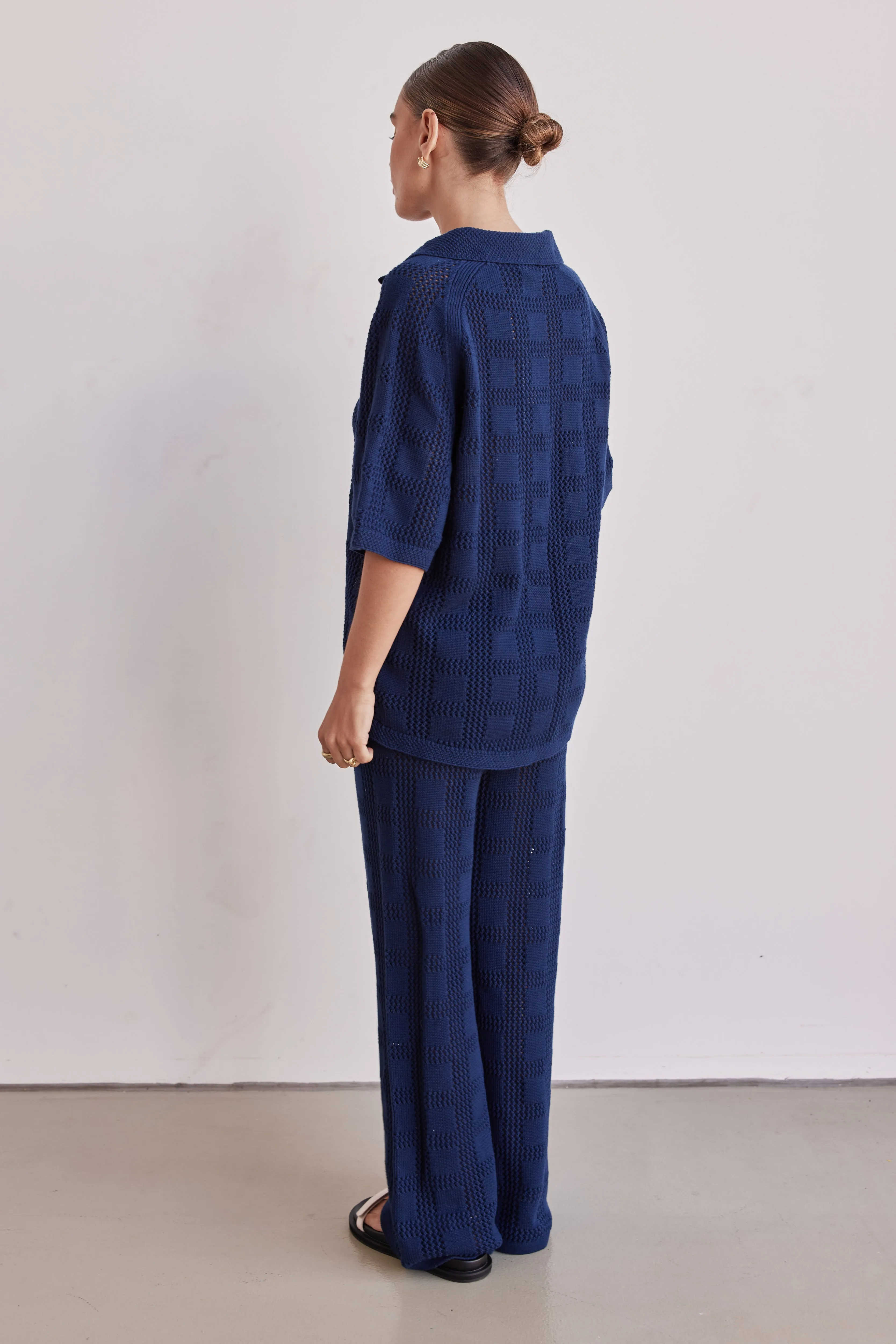 Sesia Knit Pant (Navy)